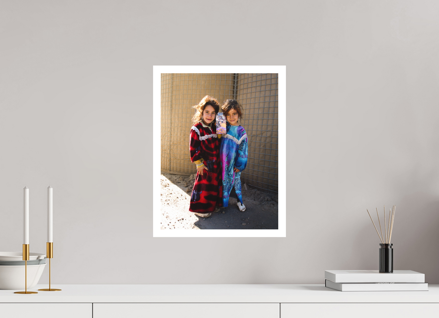 12 x 16″, .08 motif matte Print Girl Scout Cookies - Iraq