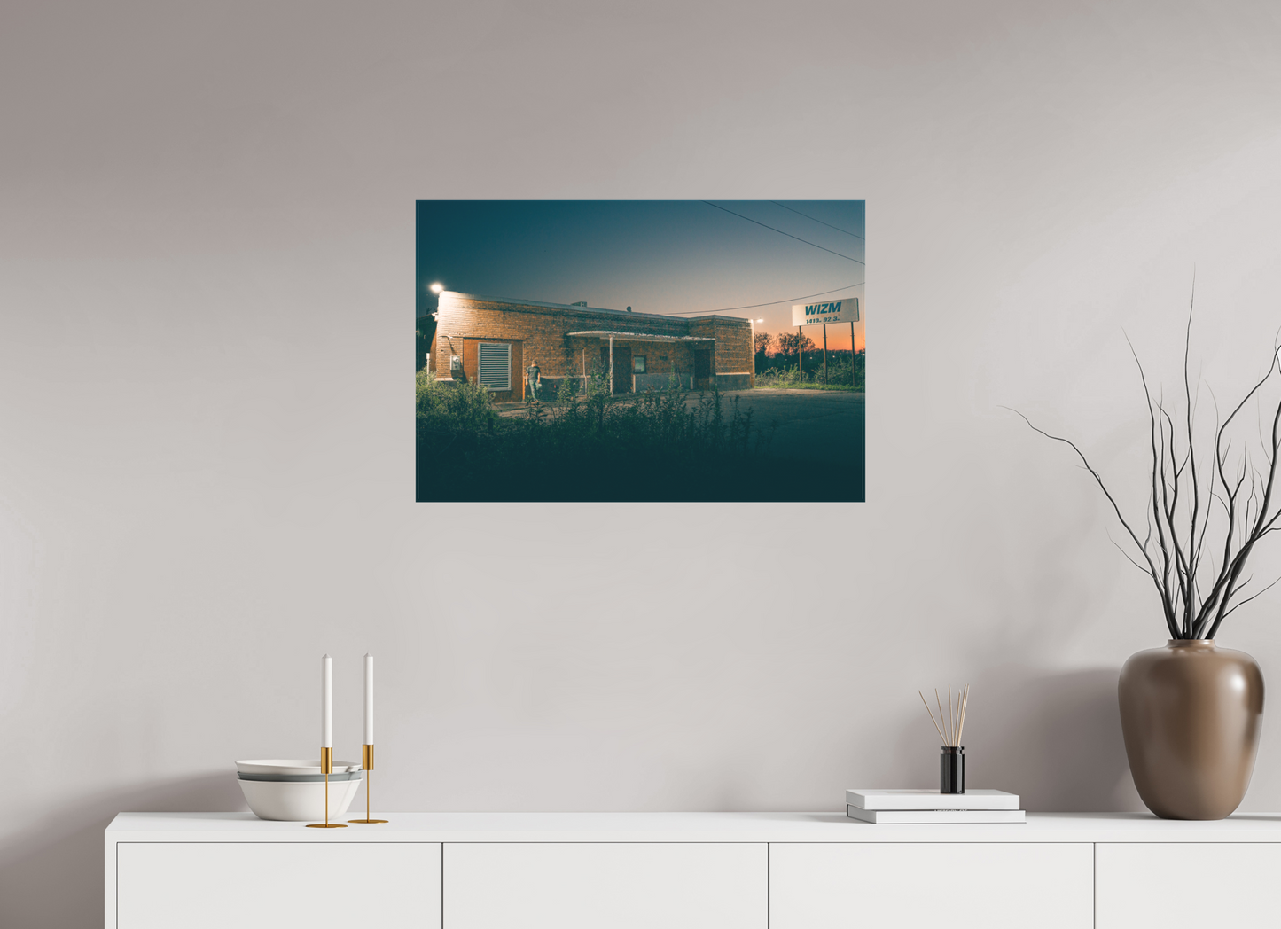 30 x 20″, Matte Canvas Urban Decay