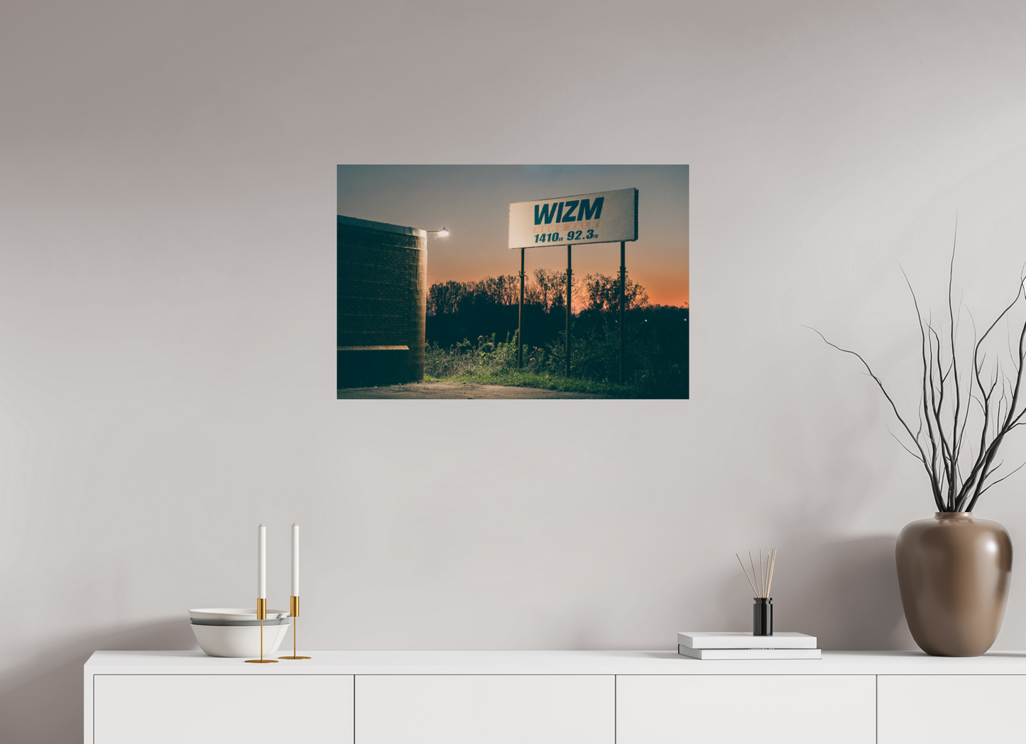 30 x 20″, Photo Print On Fuji Crystal DP II Radio Station