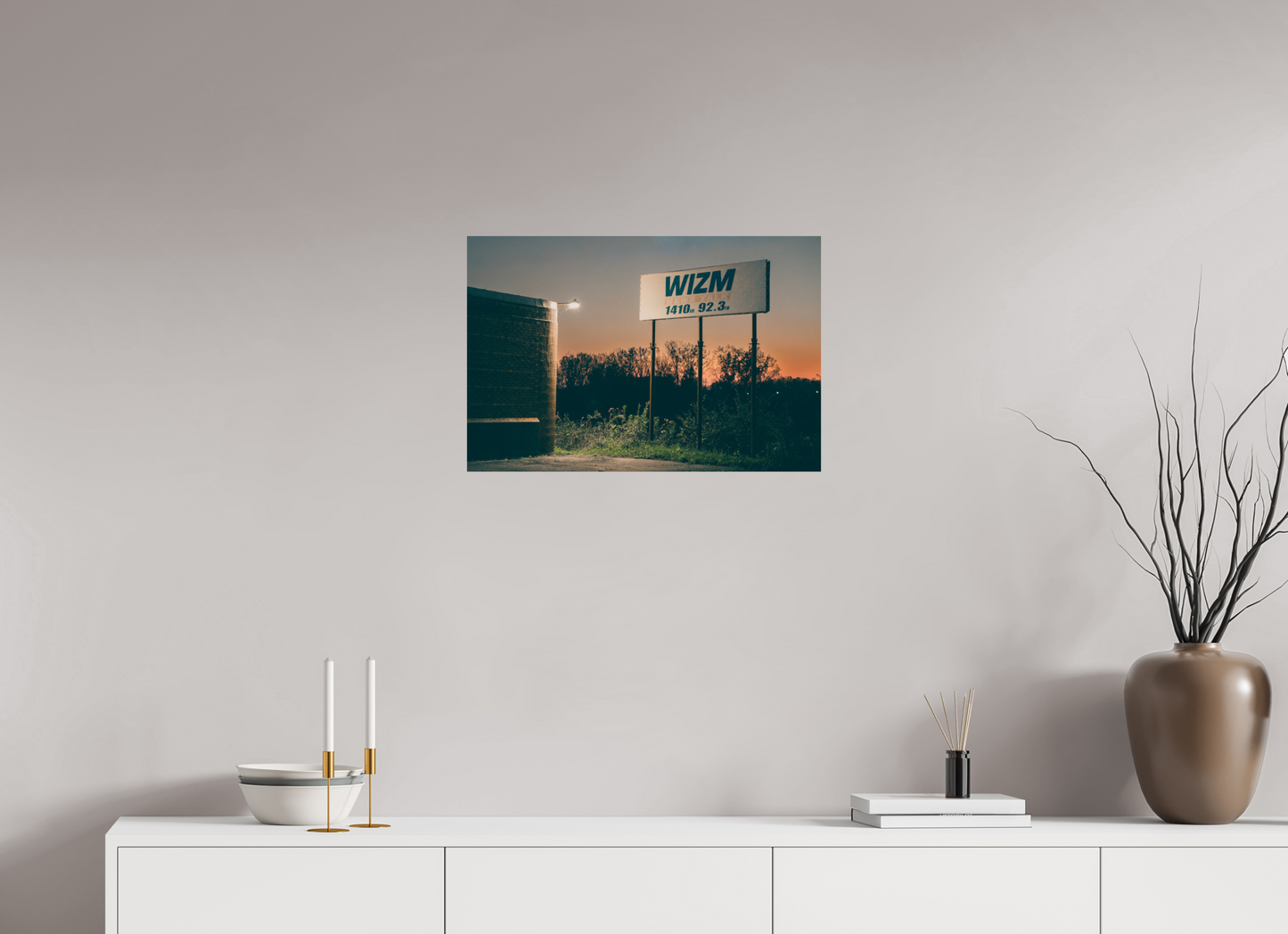 24 x 16″, Photo Print On Fuji Crystal DP II Radio Station