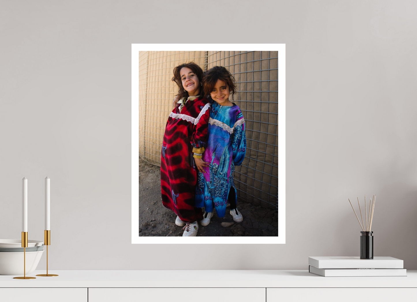 15 x 20″, .08 motif glossy print Iraq 2006