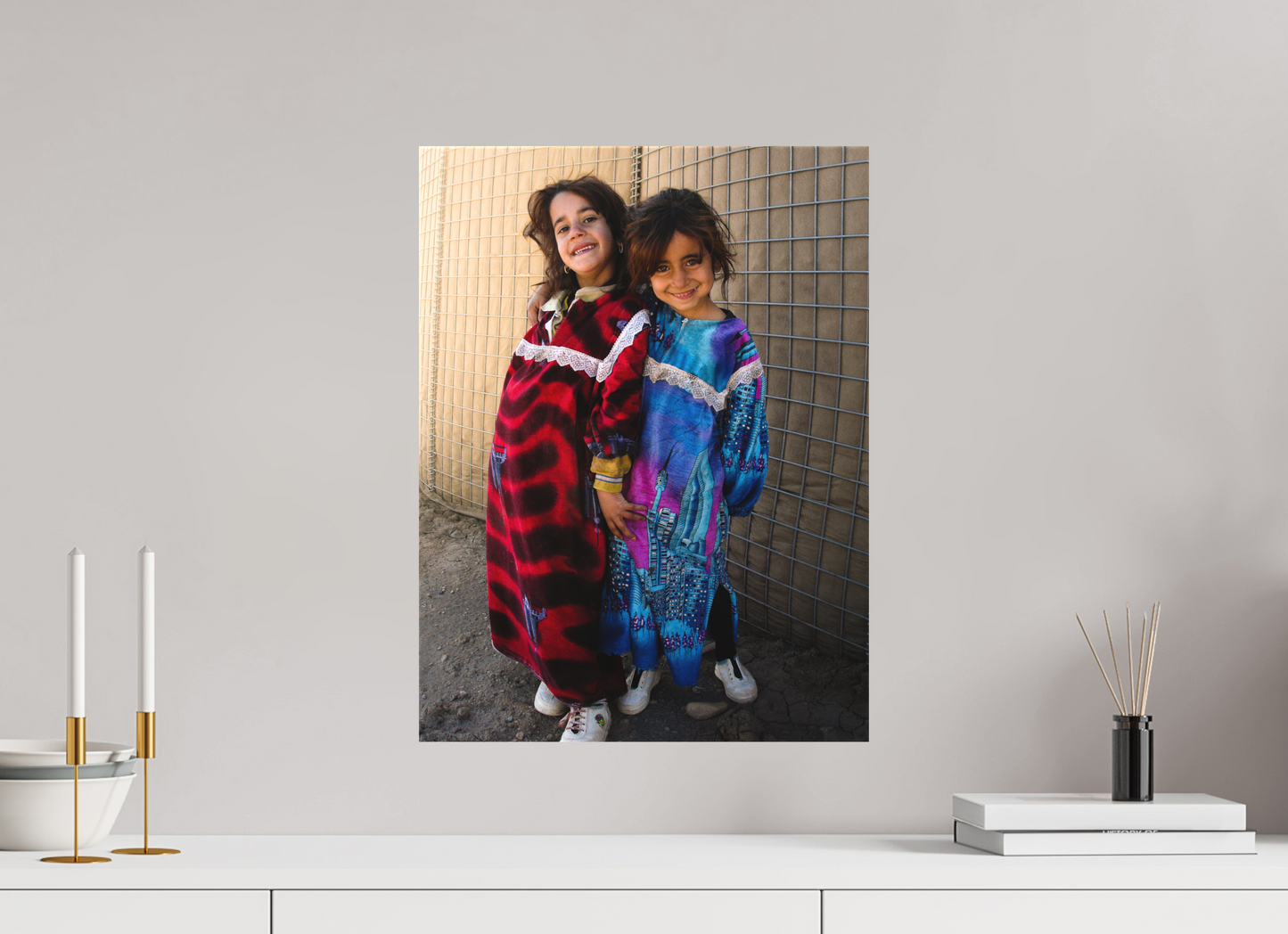 15 x 20″, Matte Canvas Iraq 2006