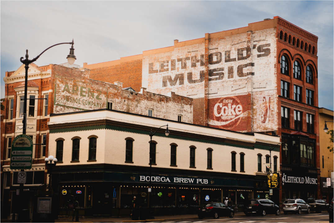 Ghost Signs & Golden Hour