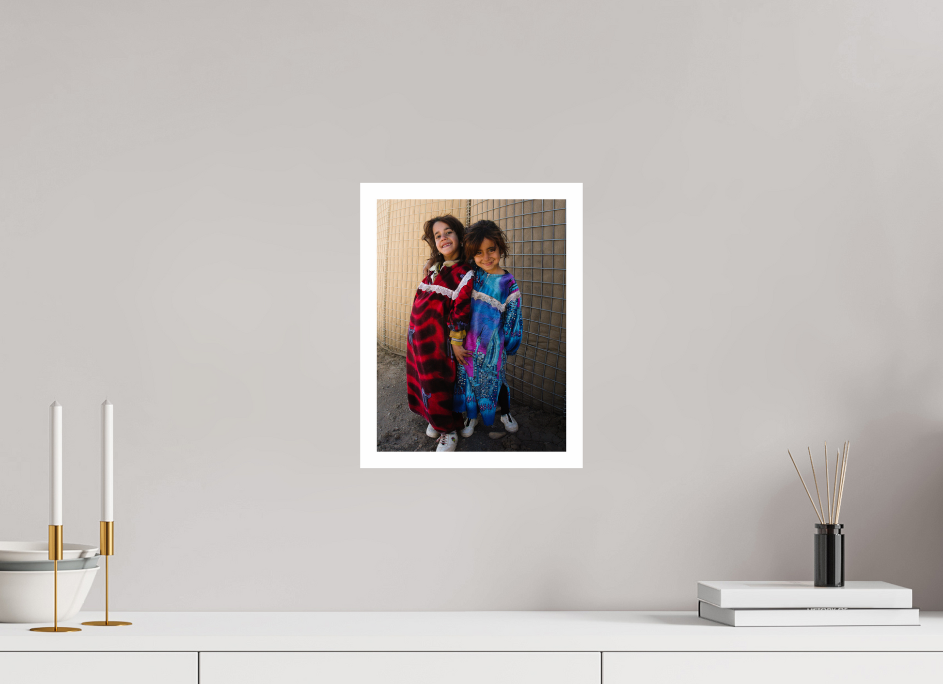 9 x 12″, .08 motif glossy print Iraq 2006